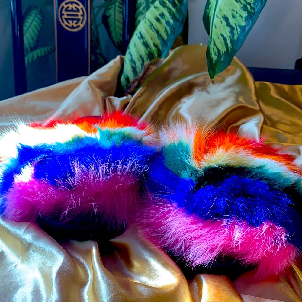 Fur Sandals